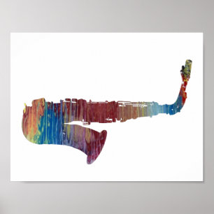 Saxophone Poster