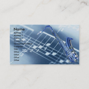Saxophone Profile Card
