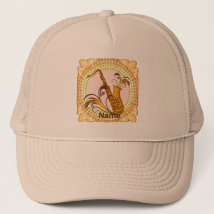 Saxophone Rhythm Trucker Hat