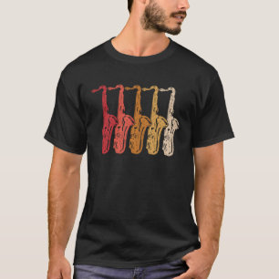 Saxophone Saxaphone Player Music Jazz Tenor  14 T-Shirt