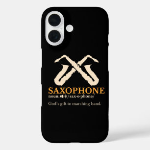Saxophone - Saxophone Definition iPhone 16 Case