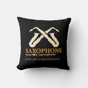 Saxophone - Saxophone Definition Cushion