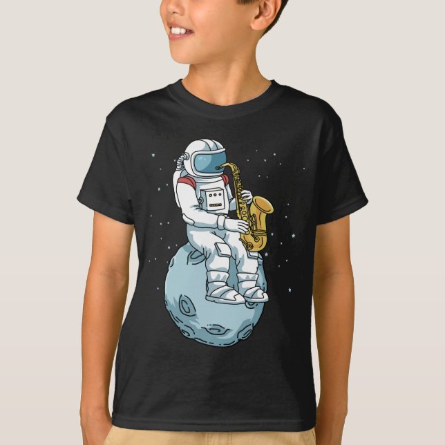 Saxophone Saxophonist Gifts Jazz Music Saxophone T-Shirt (Front)