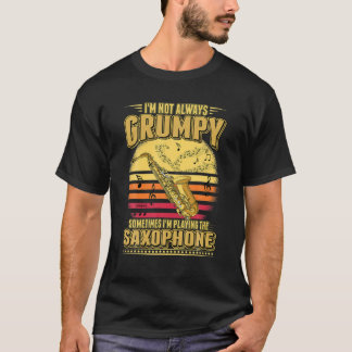 Saxophone Saxophonist Jazz Saxophone T-Shirt