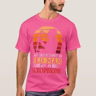 Saxophone Saxophonist Musician Instrumentalist Jaz T-Shirt