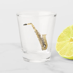 Saxophone Shot Glass