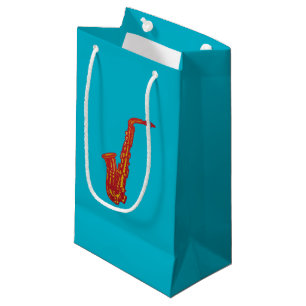 Saxophone Small Gift Bag