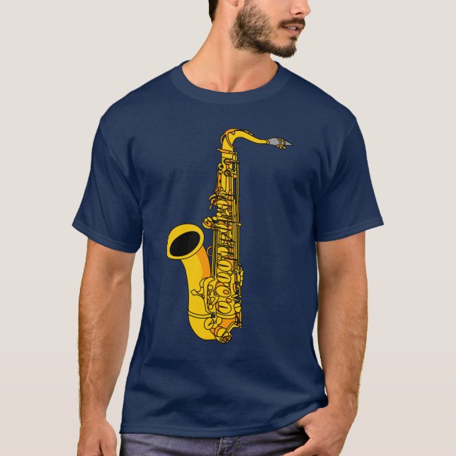 Saxophone T-Shirt (Front)