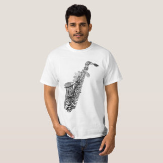Saxophone t-shirt