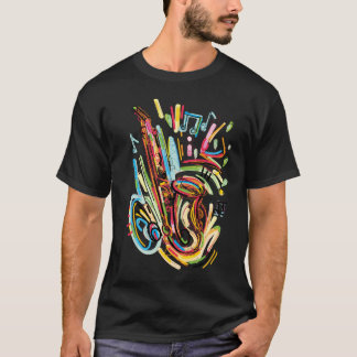 SAXOPHONE T-SHIRT