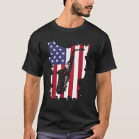 Saxophone Teacher USA Flag America 4th Of July Mur