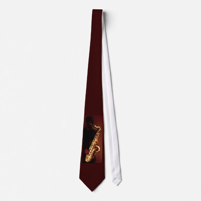 Saxophone Tie (Front)