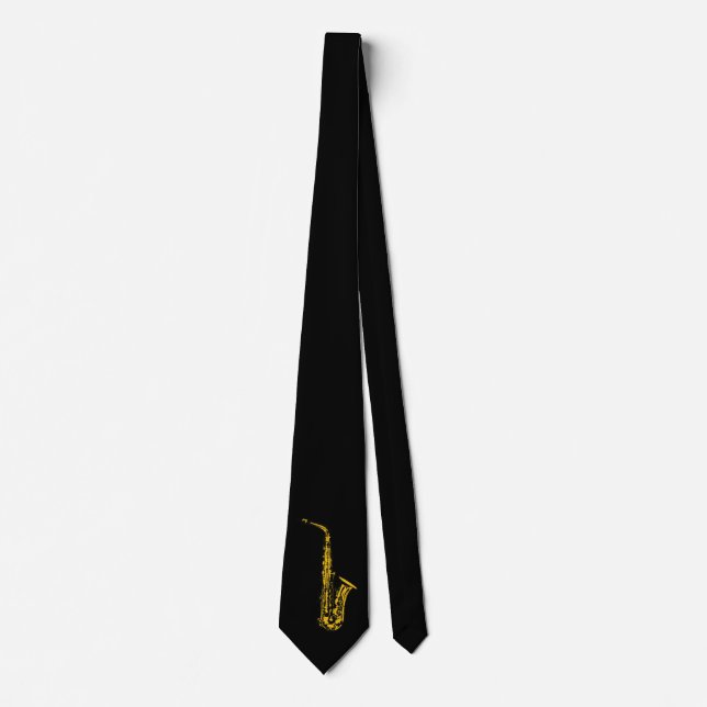 Saxophone Tie (Front)
