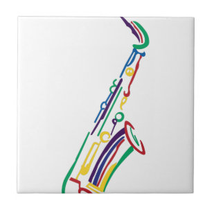 Saxophone Tile