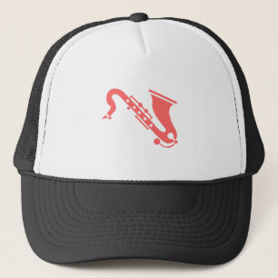 Saxophone - Tropical Pink Trucker Hat