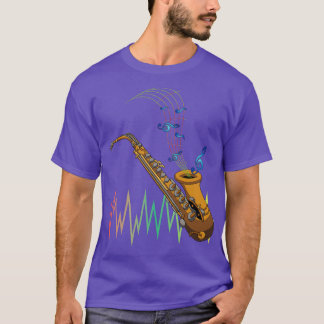 Saxophonist Jazz Music Lover Instrument Saxophone T-Shirt