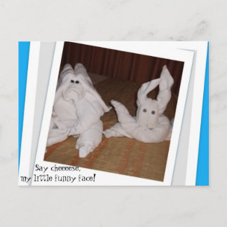 Say Cheeeseee my little funny face! Postcard