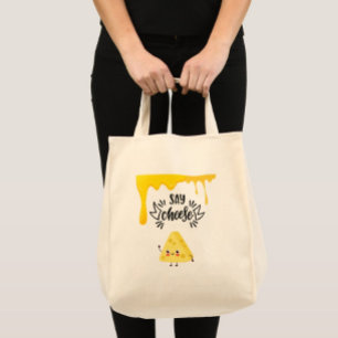 Say Cheese Grocery Tote Bag 