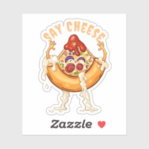 Say Cheese Pizza Slice Character