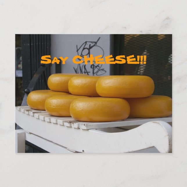 Say Cheese Postcard (Front)