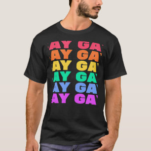 Say Gay LGBT Pride Transgender Bisexual Queer Ally T-Shirt