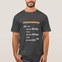 Say Gay. Stay Gay. Slay. T-Shirt