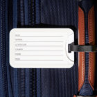 Say Goodbye Luggage Tag