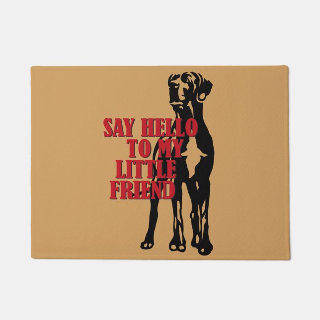 Say hello Doormat (Front)