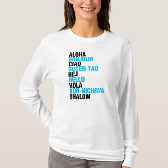 Say Hello T-Shirt (Front)