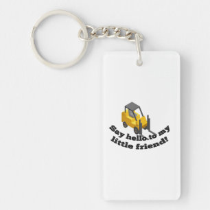 Say Hello to my Forklift Key Ring