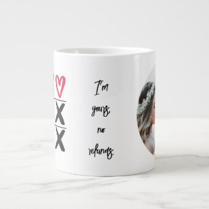 Say "I Love You" with Personalised Valentines Day  Large Coffee Mug