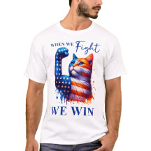 Say it to my Face Cat Lady Kamala Tshirt USA 