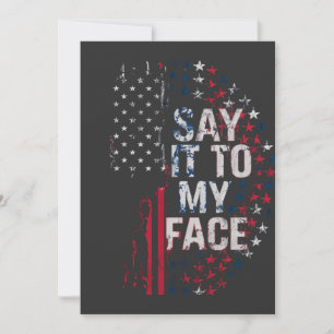 Say It To My Face Kamala Harris 2024 Campaign Announcement