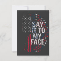 Say It To My Face Kamala Harris 2024 Campaign 
