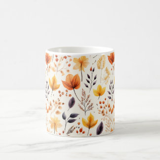 Say it with fall leaves 2 - coffee mug