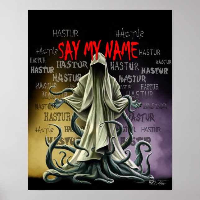Say My Name: Hastur Hastur Hastur Poster (Front)