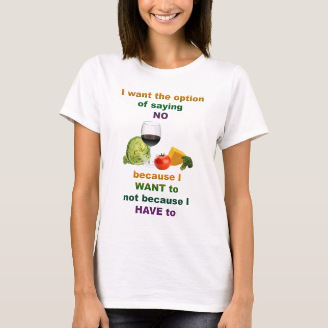 SAY NO T-Shirt (Front)