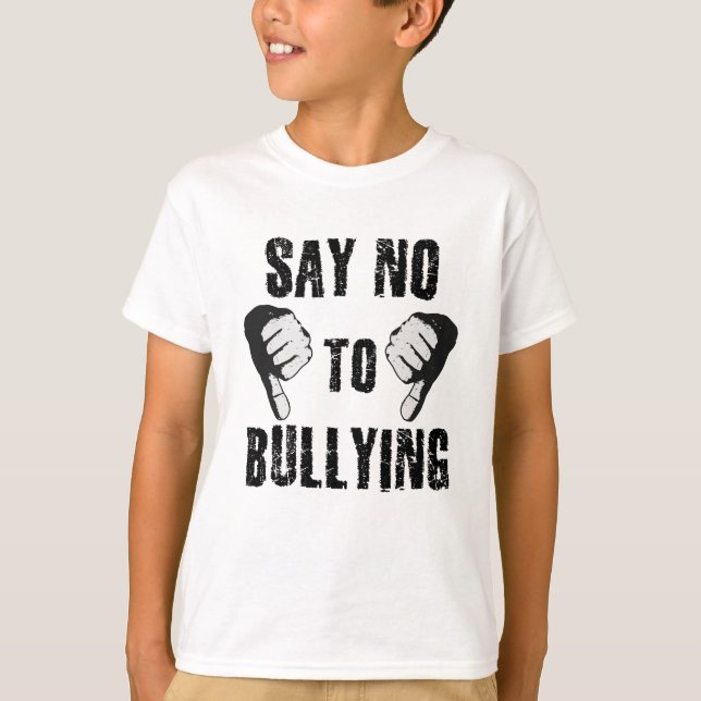Say No to Bullying T-Shirt (Front)