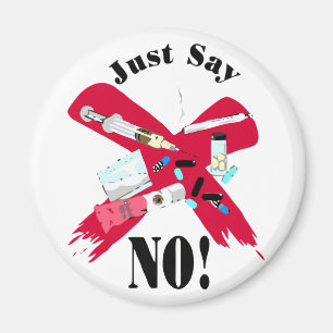 Say No to Drugs Magnet