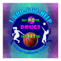 Say NO to Drugs - Say YES to Basketball!