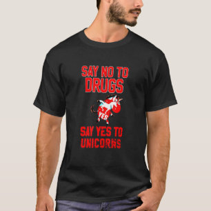 Say No To Drugs Say Yes To Kindness For Red Ribbon T-Shirt