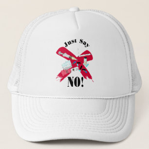 Say No to Drugs Trucker Hat