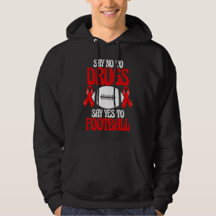 Say No To Drugs Yes To Baseball Gamers Women Play Hoodie