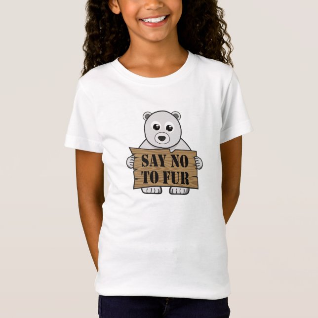 Say no to Fur T-Shirt (Front)