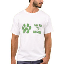 Say No To L paw design - green