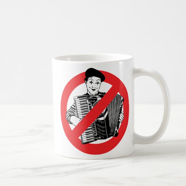 SAY NO TO MIMES COFFEE MUG (Right)