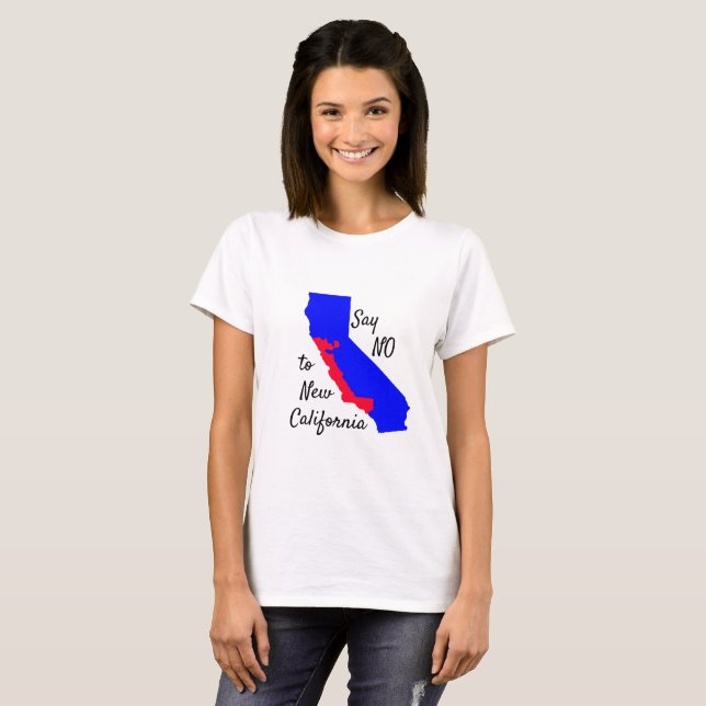 Say NO to New California Shirt (Front Full)