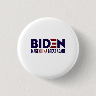 say no to sleepy joe, sleepy, 2020 election, creep 3 cm round badge