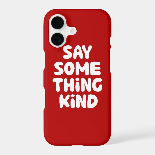 Say Some Thing Kind (Back)