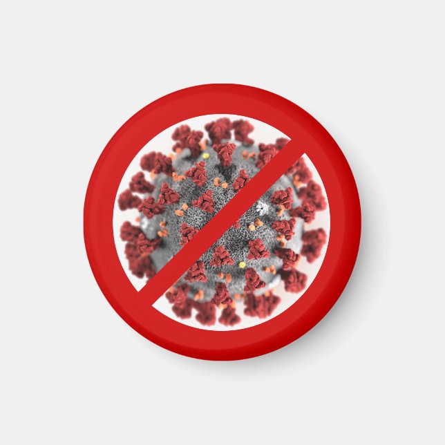 SAY STOP the CORONAVIRUS Magnet (Front)